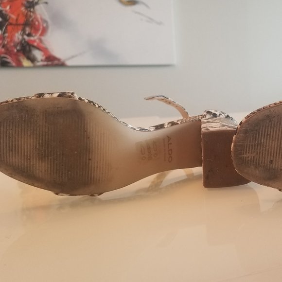 ALDO - Snake pattern sandals - Picture 3 of 4